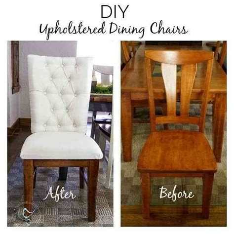 Adding Upholstery To Dining Chairs