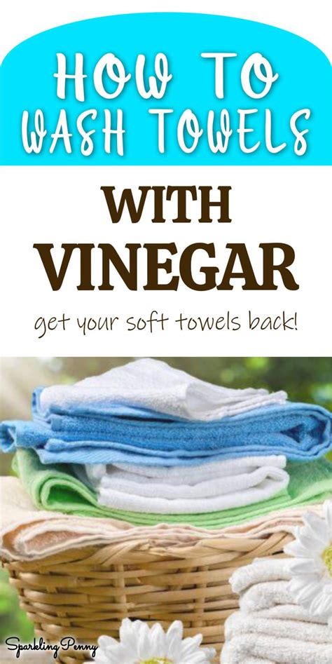 Adding Vinegar To Towels