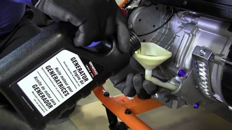 How to Change the Oil in Your Generac Generator. YouTube