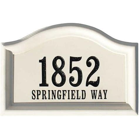 Address Block Sign