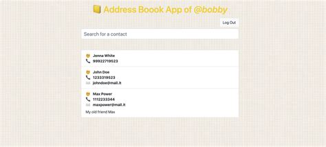 Address Book App Django