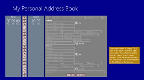 Address Book For Windows 10