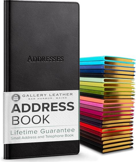 Address Book Leather