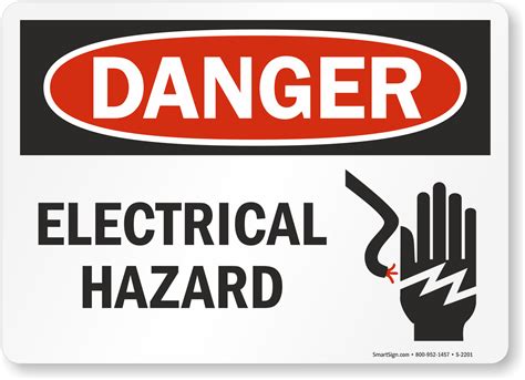 address electrical hazards