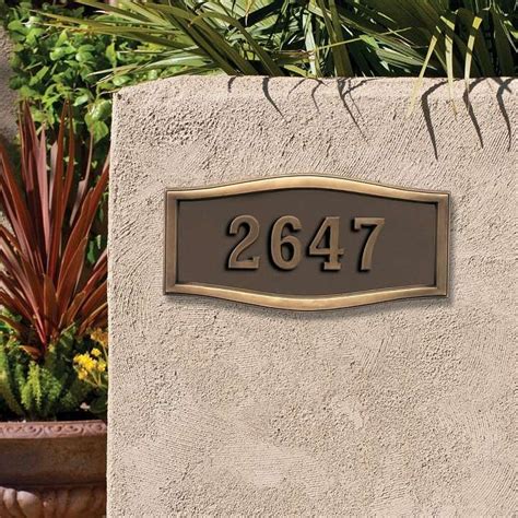 Address Plaques For Mailboxes