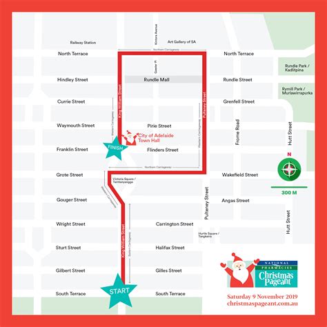 adelaide christmas pageant route