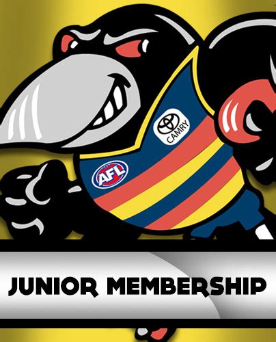 adelaide crows junior membership