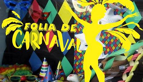 Adesivo Decorativo Vitrine De Carnaval 8 (070x065)cm no