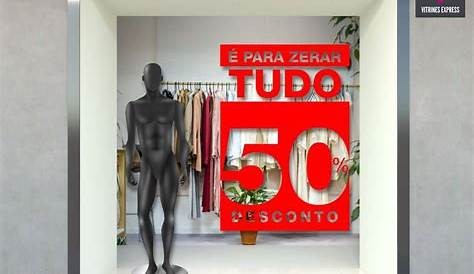 adesivo vitrine loja promocional preto no Elo7 Adesivos