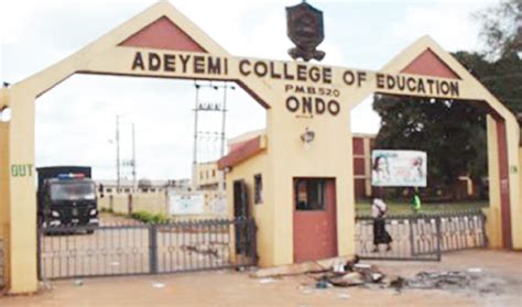 adeyemi college of education ondo
