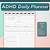adhd daily planner printable