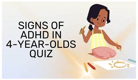 Adhd In 4 Year Old Quiz Childhood ADHD Symptoms Causes & Treatment