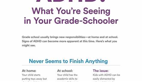 Free Printable Adhd Worksheets