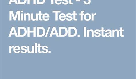 Adhd Webmd 11 Question Quiz Online ADHD Testing Know The Trends EZCare