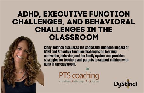 adhd executive function and behavioral challenges in the classroom