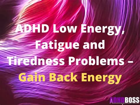 5 Ways to Boost ADHD Energy
