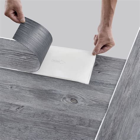 PVC 20x300Cm Adhesive Vinyl Floor Tiles Self Stick On Flooring Kitchen