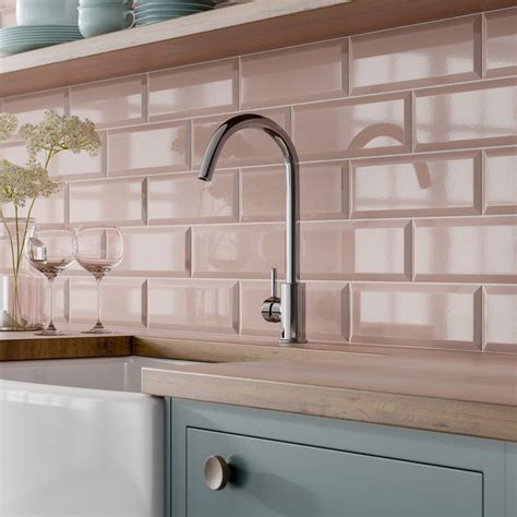 Famous Adhesive Kitchen Tiles Pink References