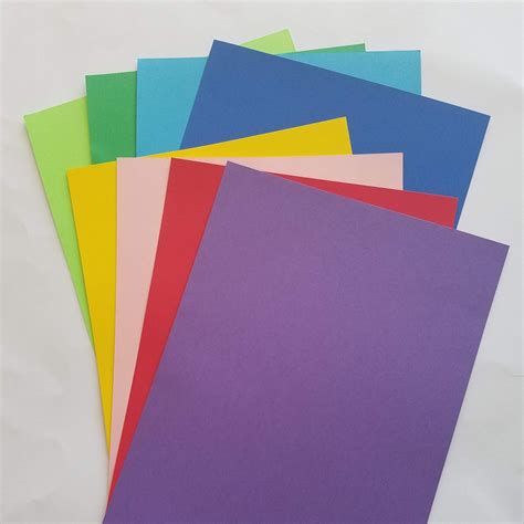 adhesive backed cardstock paper