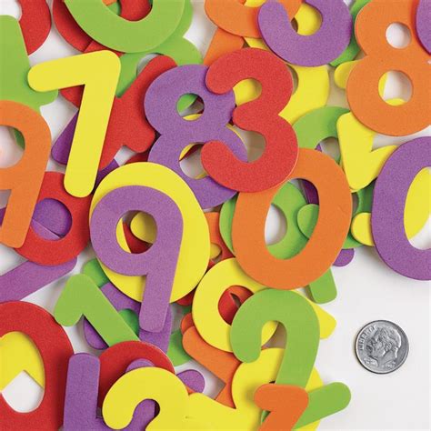 Adhesive Foam Numbers