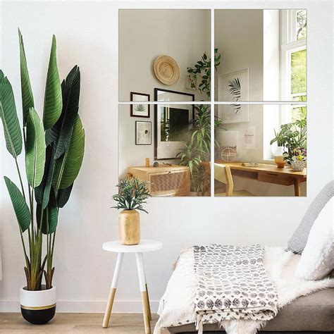 Adhesive Mirrors Square