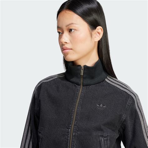 adicolor denim track top