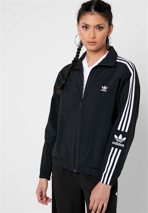 Adidas jacket womens black