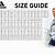 adidas rugby size chart