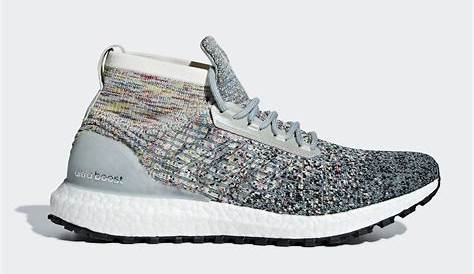 Adidas Ultra Boost Atr Mid Grey Multicolor On Feet In Gray For