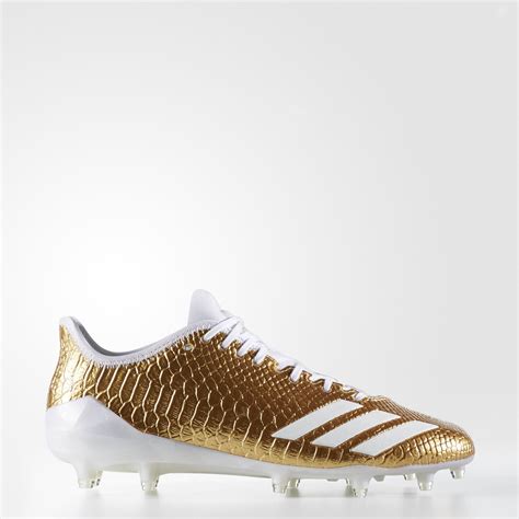 adidas adizero football cleats gold