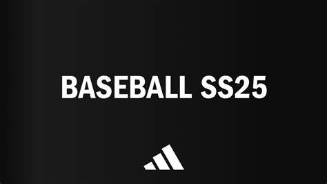 Adidas Baseball Catalog