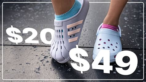 Adidas Clogs Vs Crocs