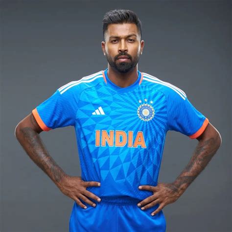 adidas indian cricket team official jersey