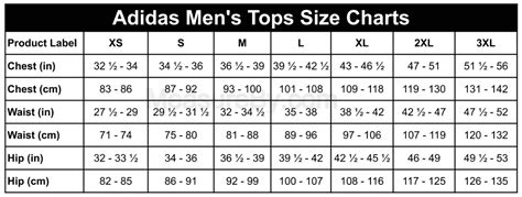 Adidas jacket size chart india