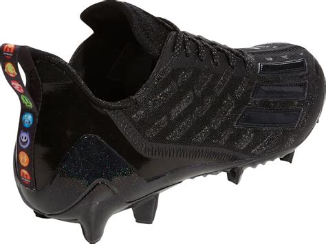 adidas men's adizero football cleats black