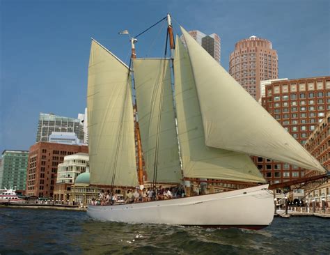 Schooner Adirondack III, Boston Harbor Sailing Classic Harbor Line