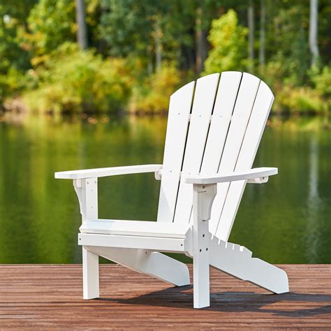 Braxton Outdoor Folding Plastic Adirondack Chair (Set of 2), Turquoise