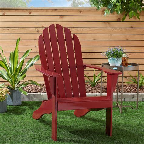 adirondack chair red