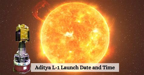 aditya l1 launch date and time
