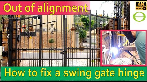 Adjust A Gate Double Gate Instructions