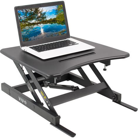 Adjustable Laptop Stand Folding Portable Standing Desk Cooling Ventilated Aluminum Laptop Riser