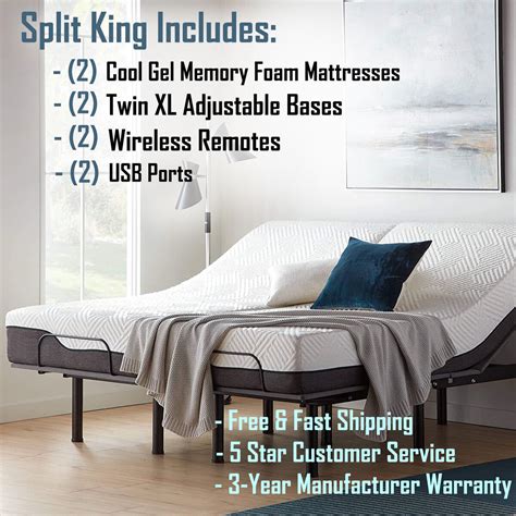 Adjustable Bed Dual King