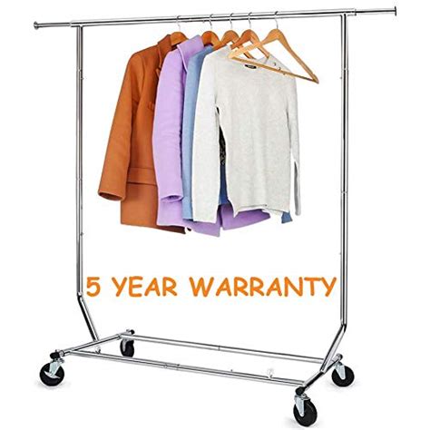 adjustable clothes rack 250 lb capacity