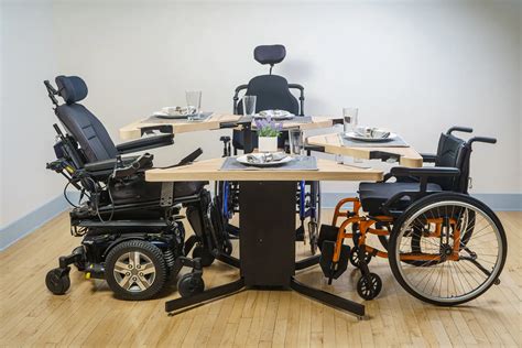 Adjustable Dining Tables For Wheelchair Users