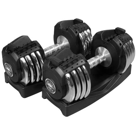 adjustable dumbbells 50 lbs