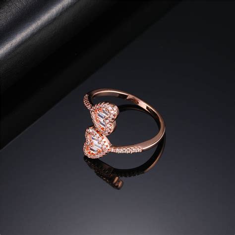 adjustable heart ring