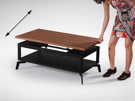 Adjustable Height Coffee Table Dining Table