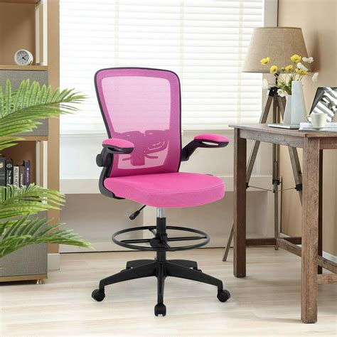 adjustable height drafting chair