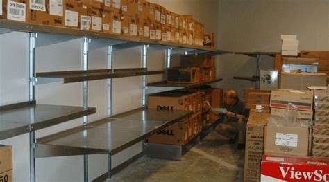 Adjustable Height Shelving System