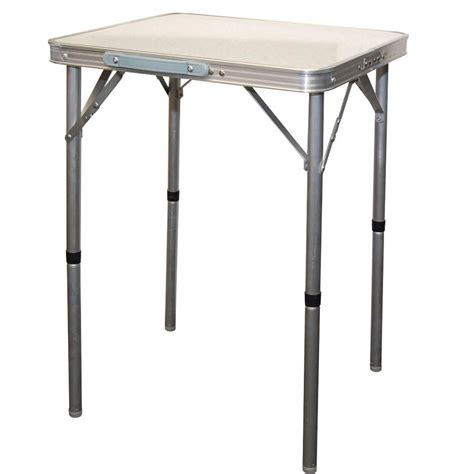 Adjustable Height Small Camping Table